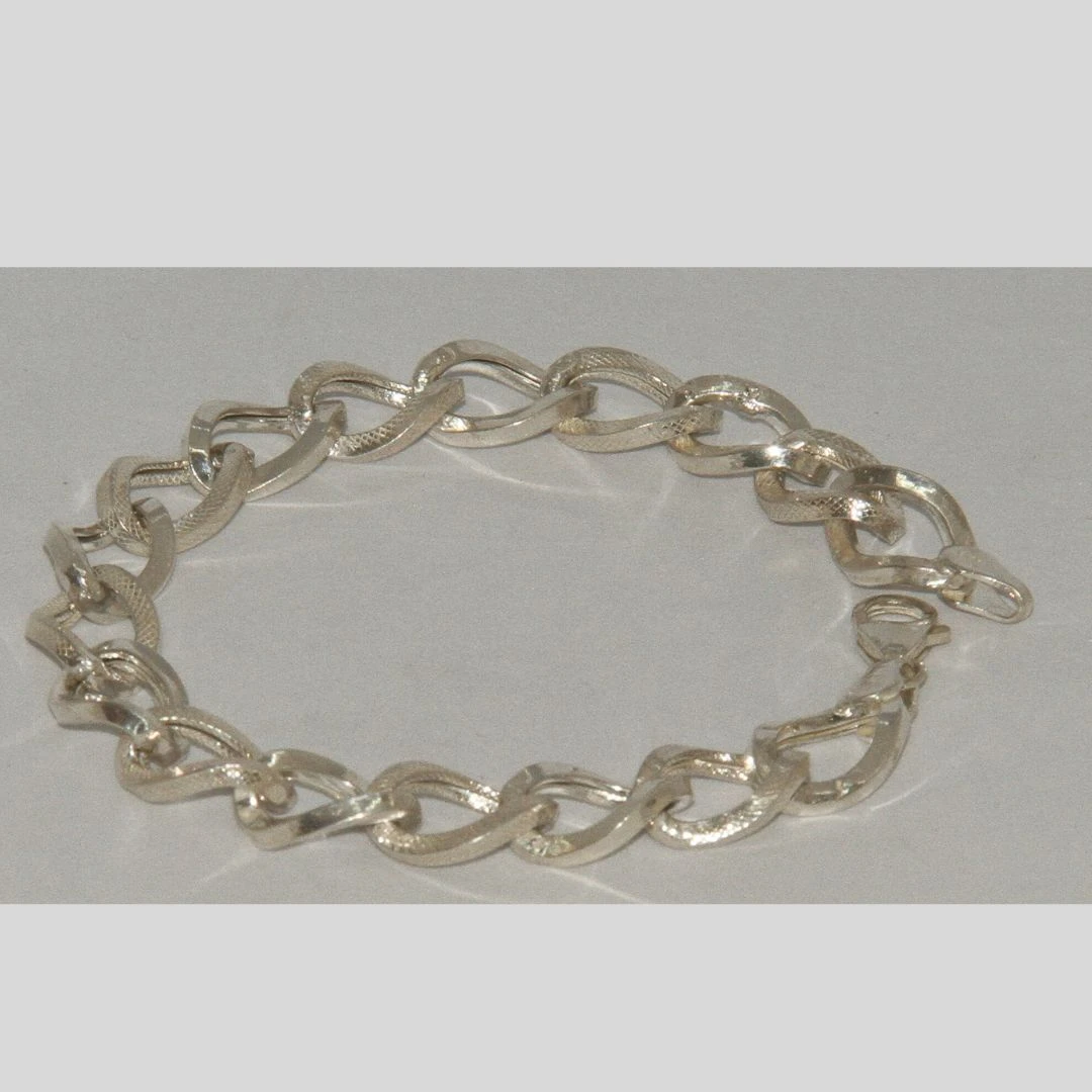 Bracelet Rodium Jewellery-10.43gm